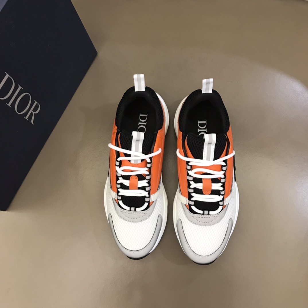 DIOR B22 Sneaker Orange White