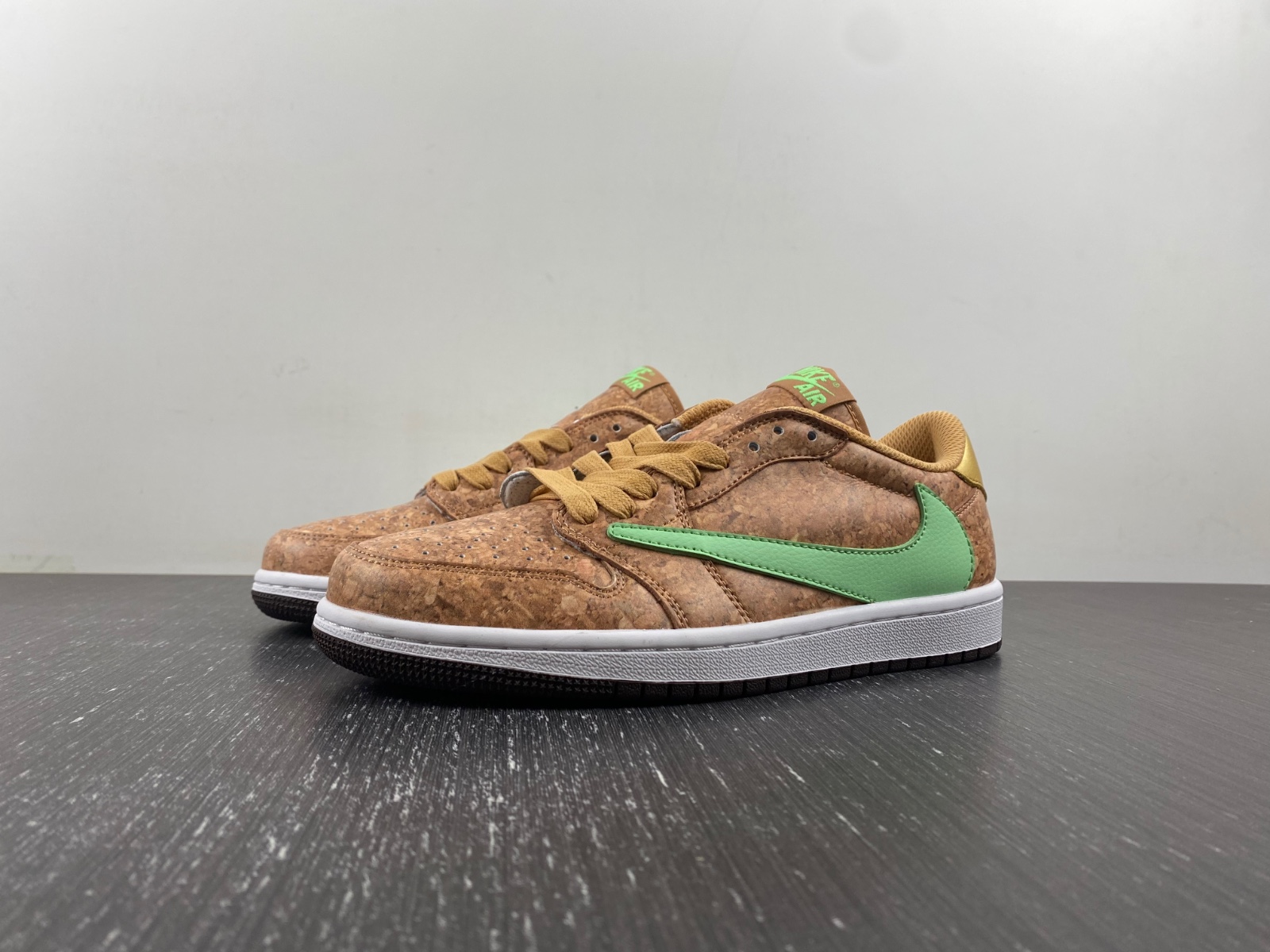 Travis Scott x Air Jordan 1 Brown and Green