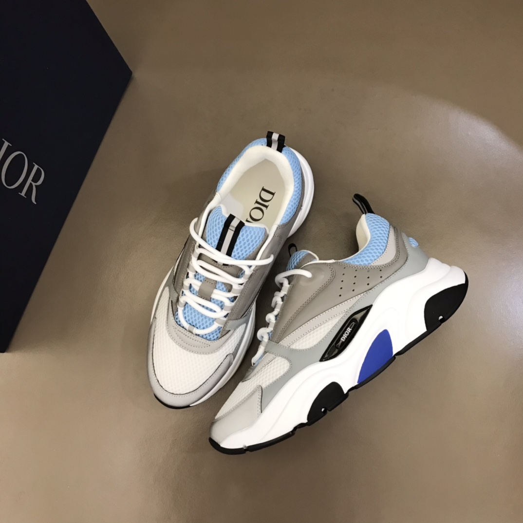 DIOR B22 Sneaker White Blue