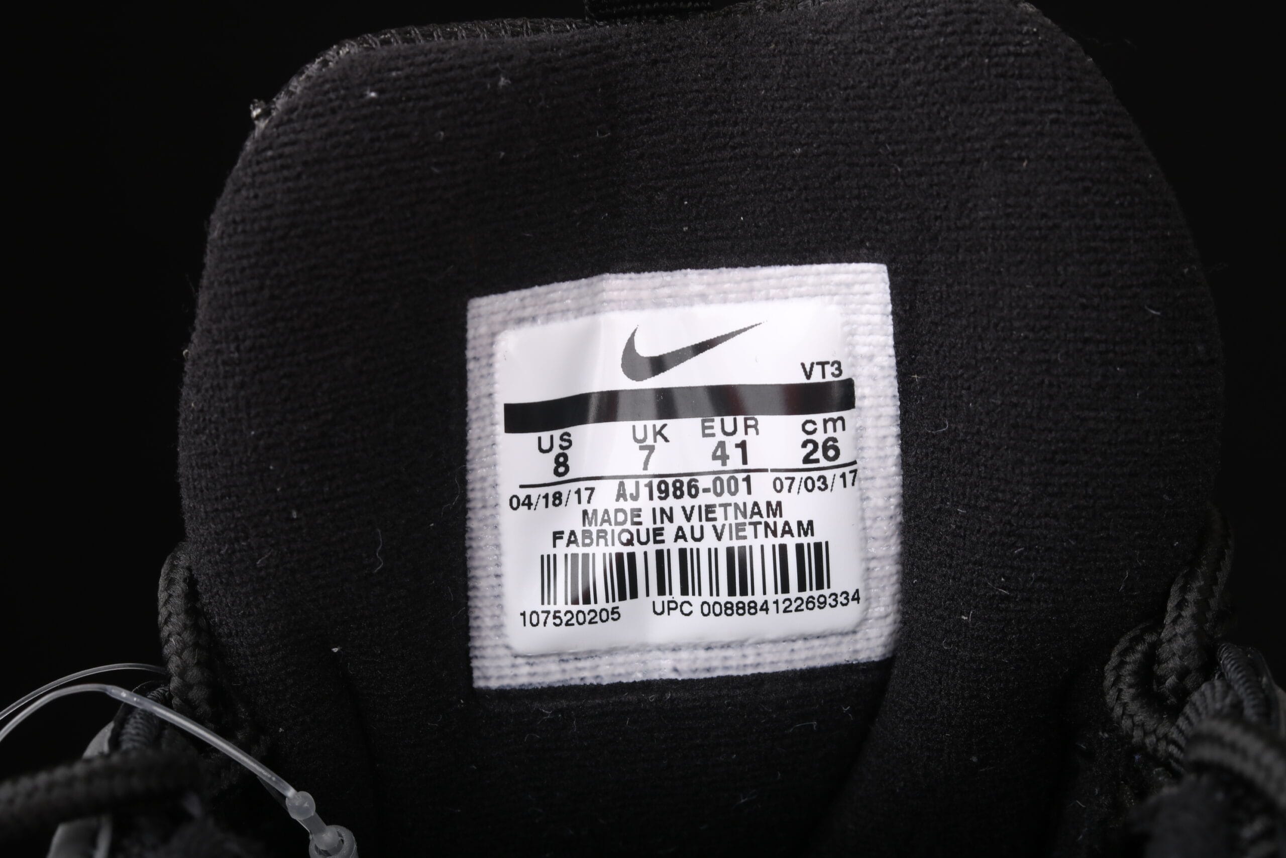 Nike Air Max 97 Undefeated Black