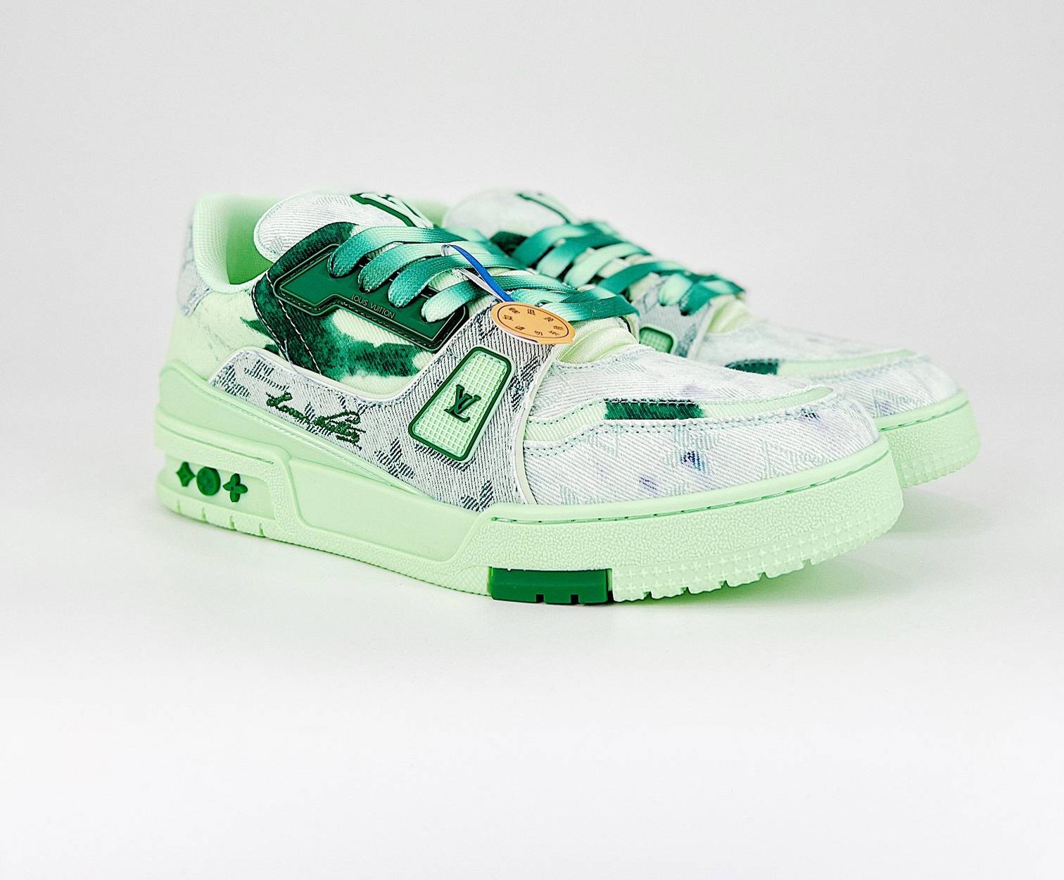 LV Trainer Mint Green