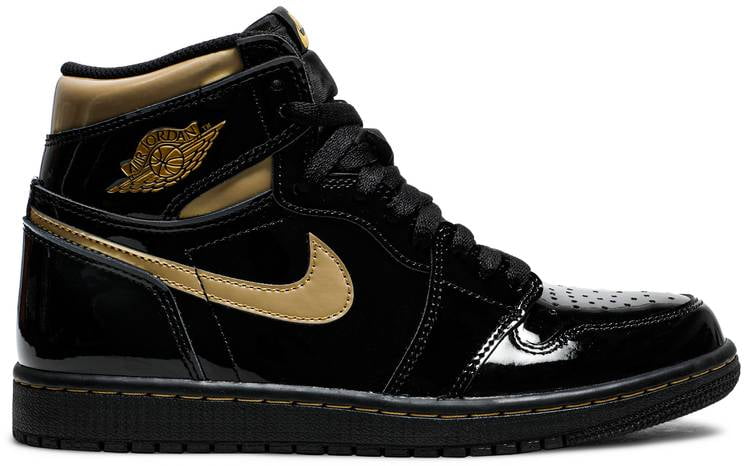 Air Jordan 1 High OG Black Metallic Gold