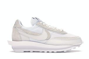 Sacai x Nk LVD Waffle Daybreak, White Nylon