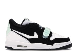 Jordan Legacy 312 Low Black White Teal Tint