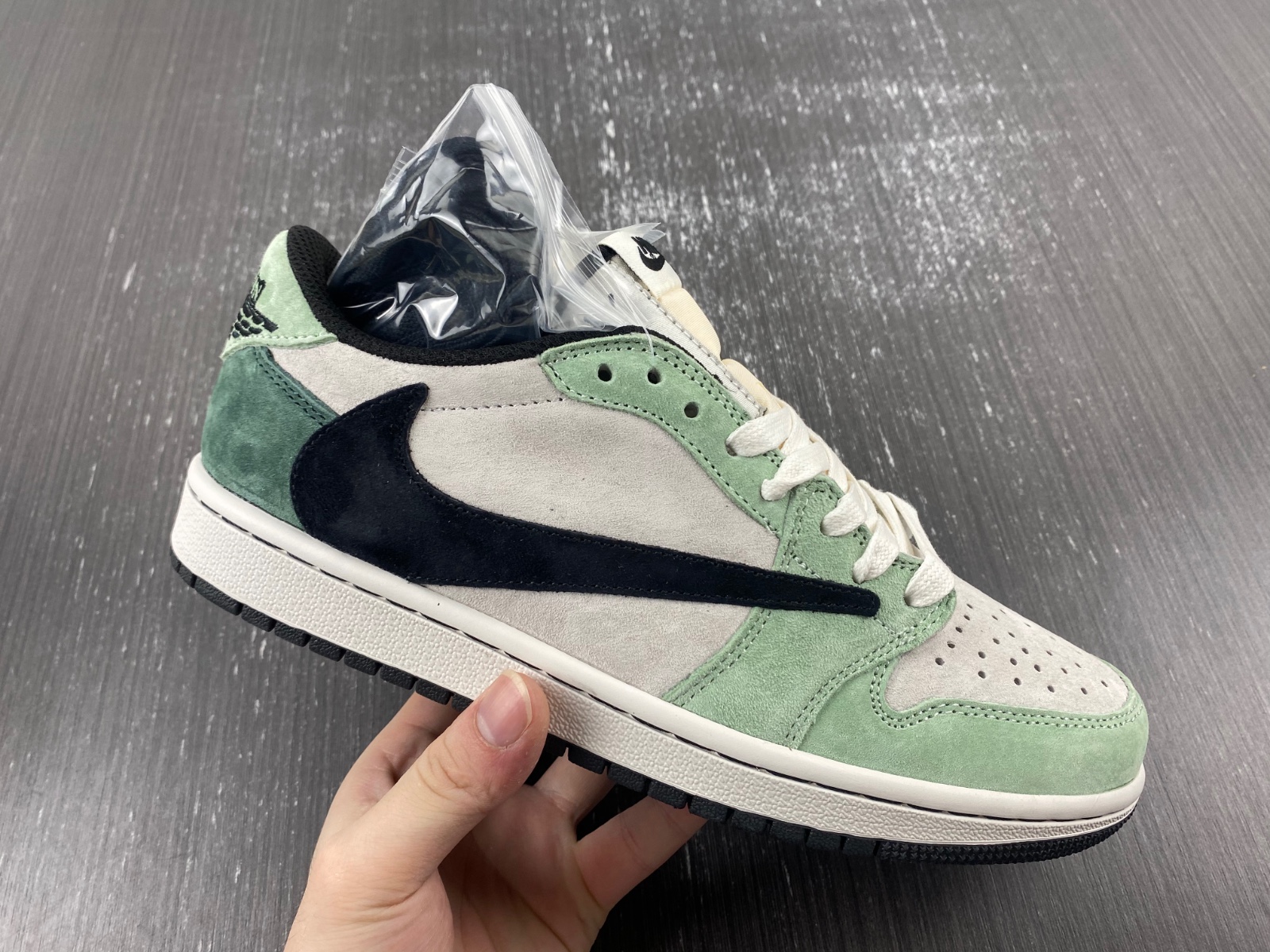 Travis Scott x Air Jordan 1 Green Black