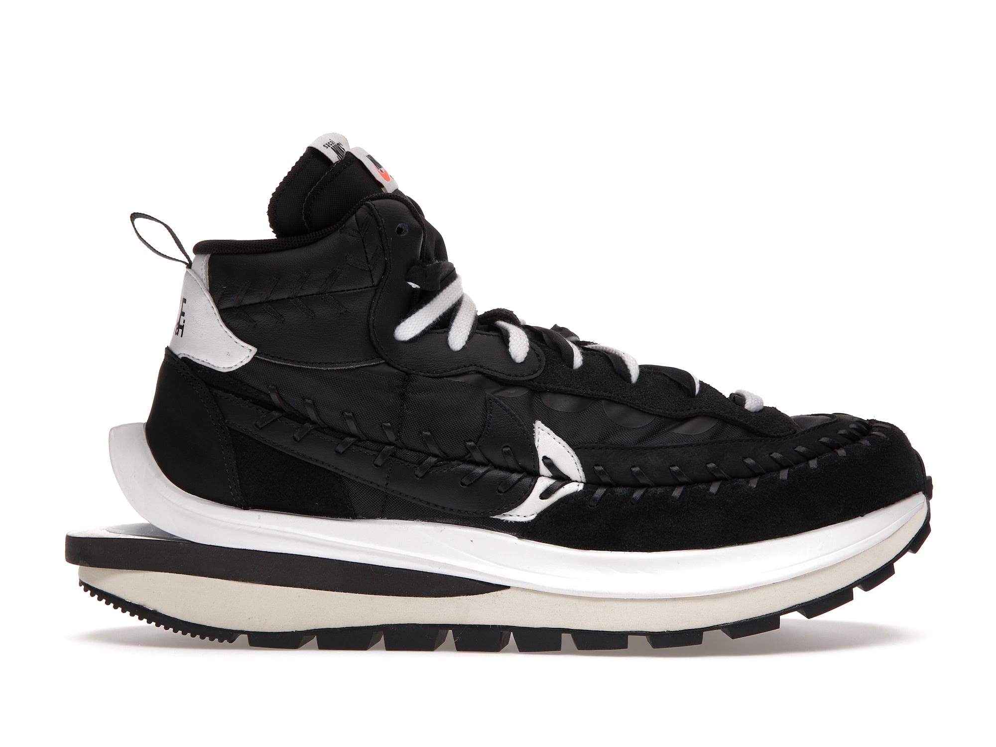 Nike Vaporwaffle, Sacai Jean Paul Gaultier Black White