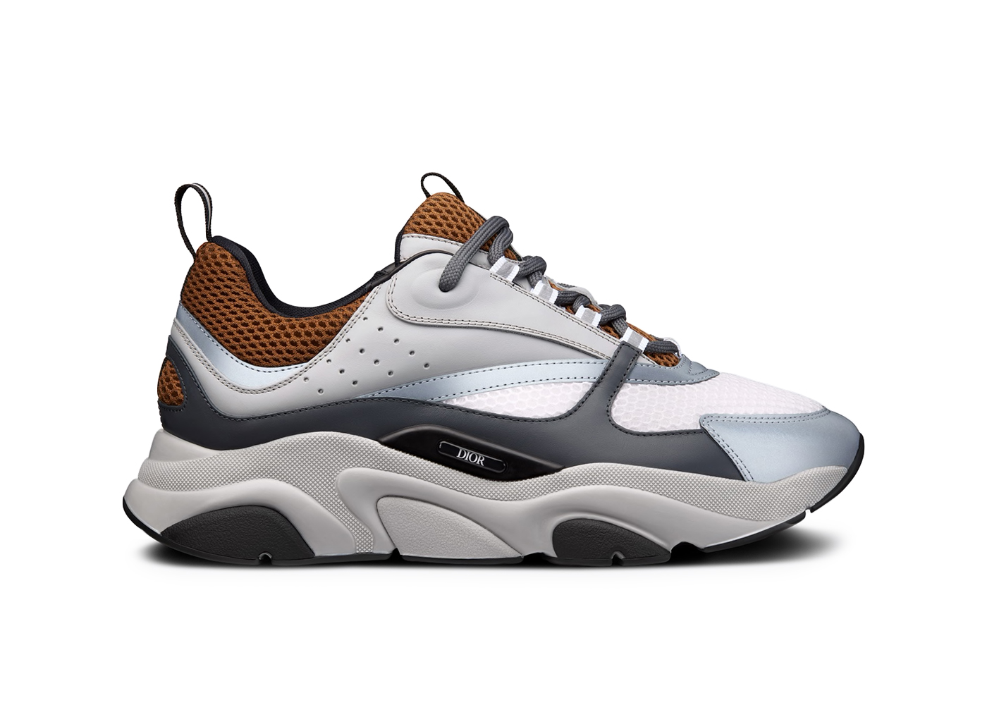 DIOR B22 Sneaker Coffee White Gray Black