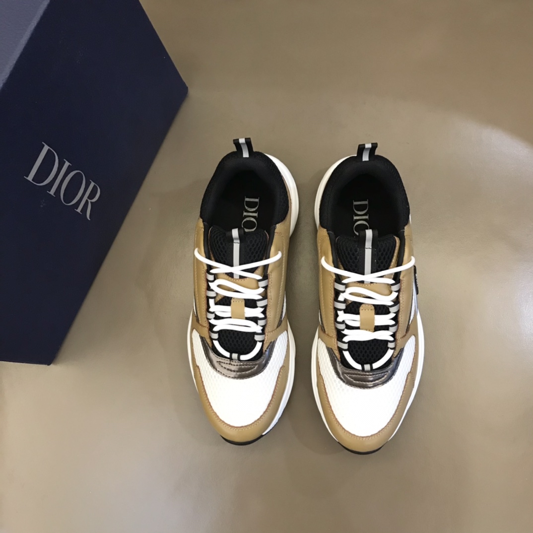DIOR B22 Sneaker Gold