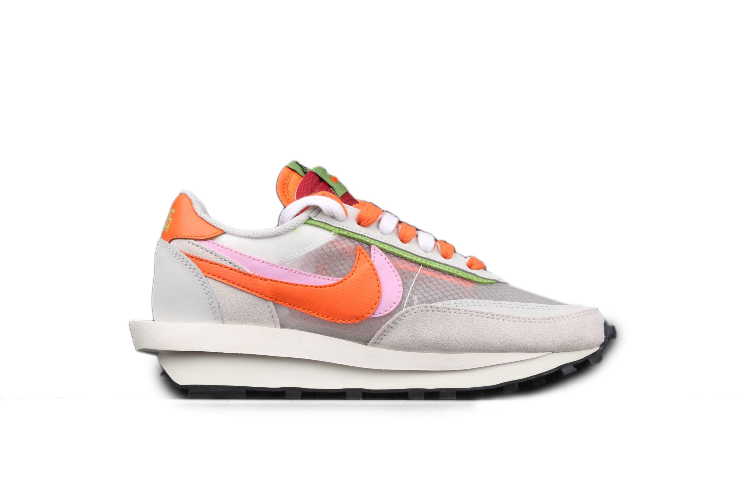 Nike LD Waffle Sacai CLOT Net Orange Blaze