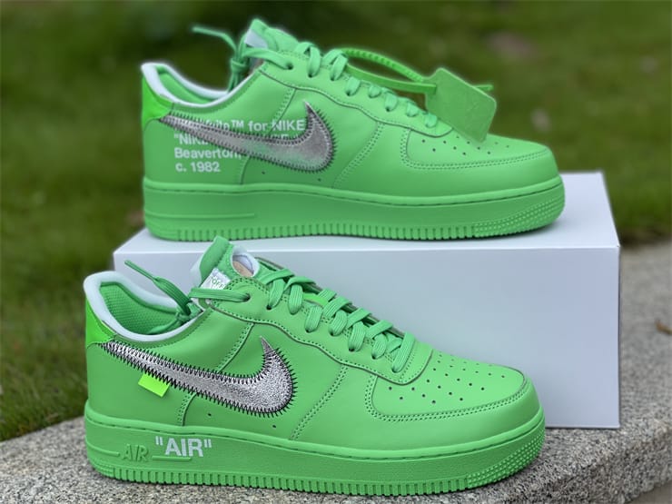 Nike Air Force 1 Low Off-White Light Green Spark