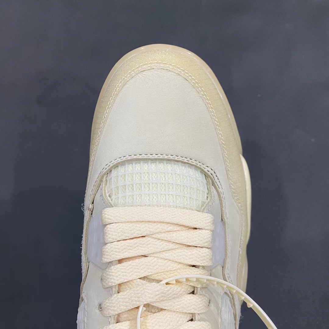 Air Jordan 4 Retro Off-White Sail