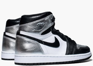 Jordan 1 Retro High Silver Toe