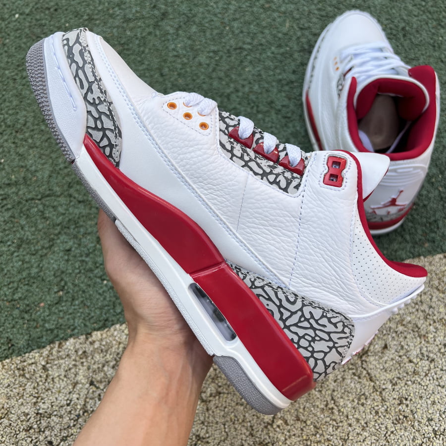 Air Jordan 3 Retro Cardinal Red