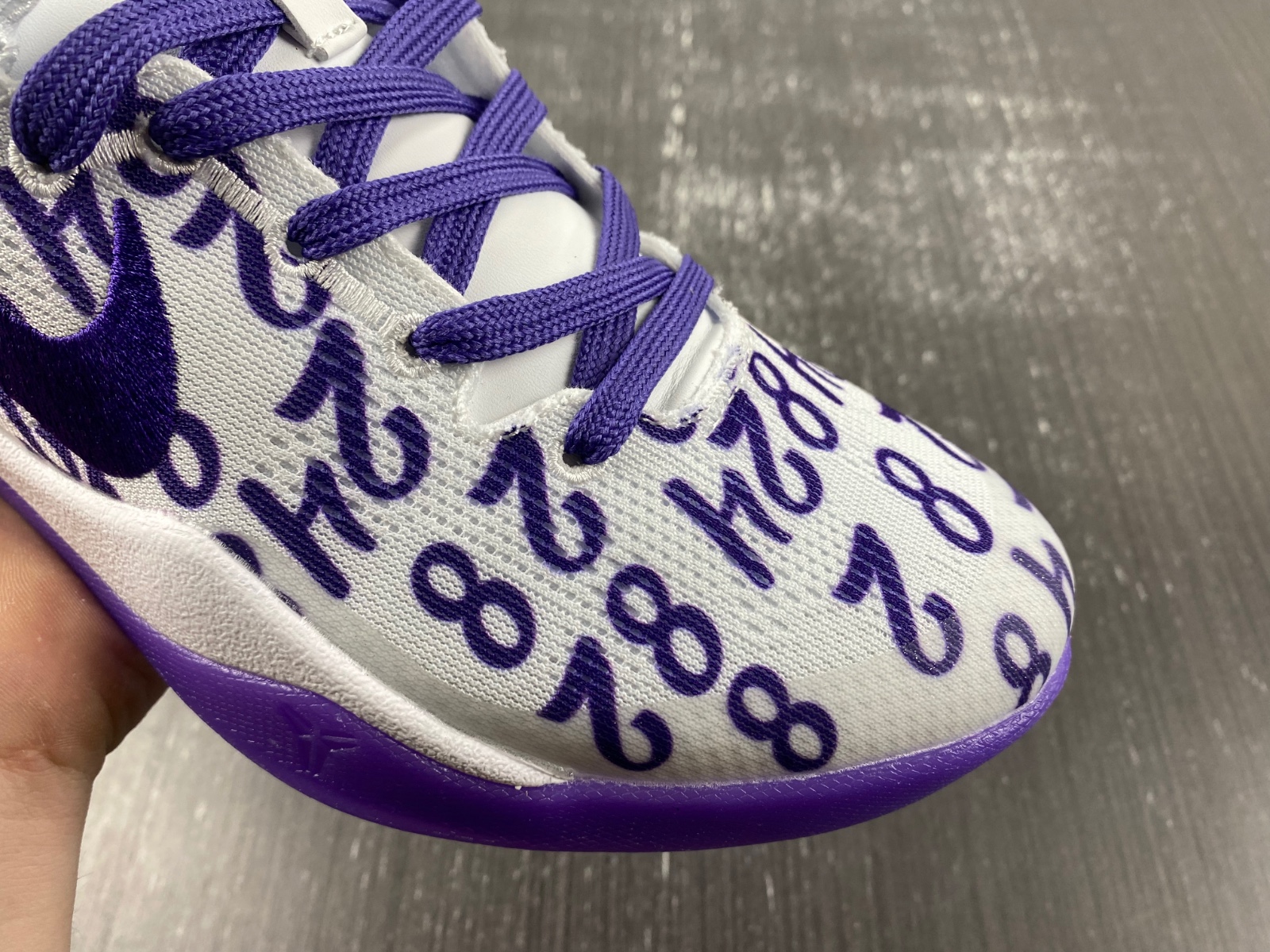Nike Kobe 8 Protro White Court Purple