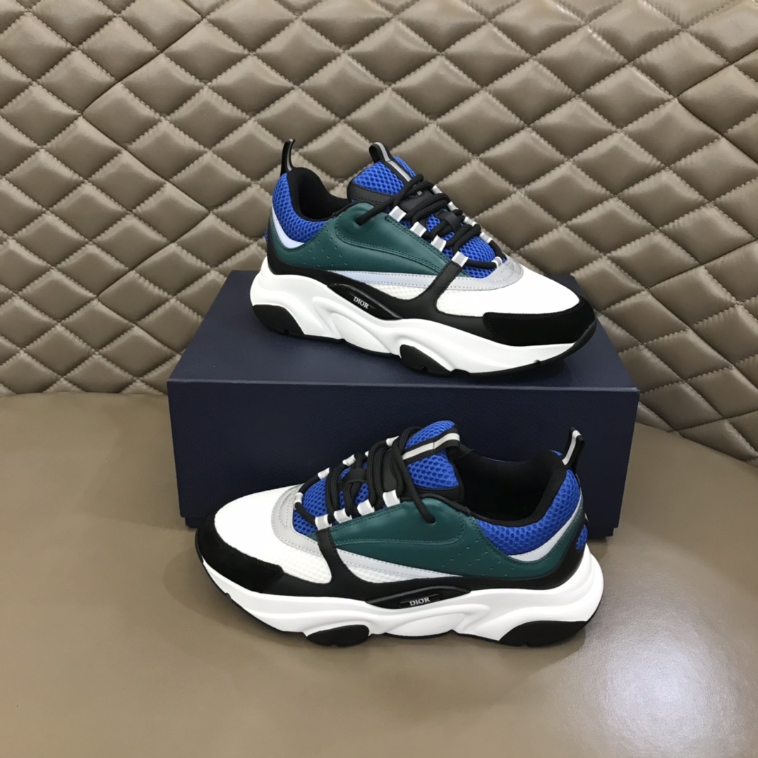 DIOR B22 Sneaker Blue Deep Green
