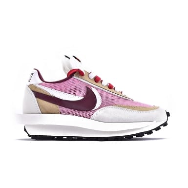 Sacai x Nk LVD Waffle Daybreak, Swoosh Pink Grey White