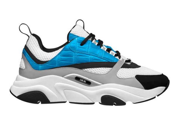 DIOR B22 Sneaker Light Blue Croc