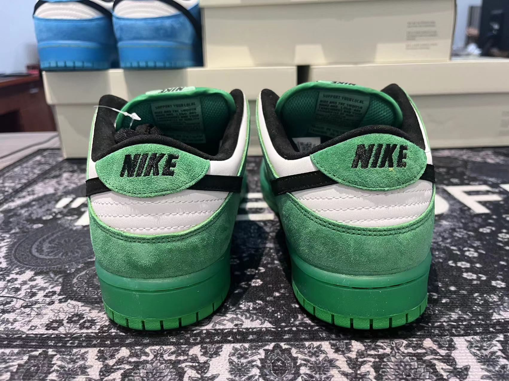 Power Puff Girls Dunks green