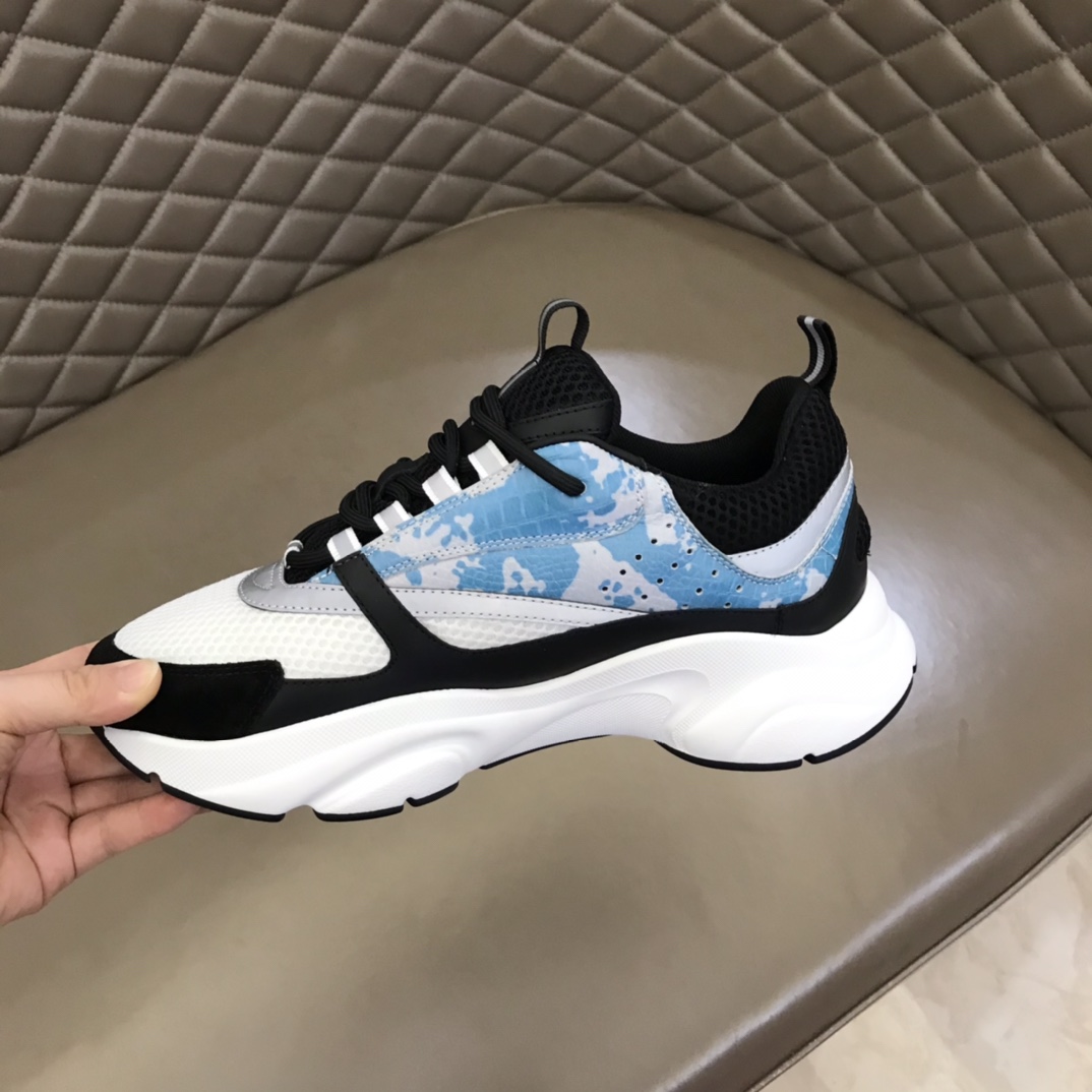 DIOR B22 Sneaker Blue Reflective