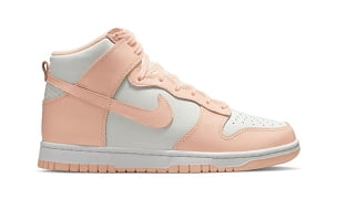 Nike Dunk High Sail Crimson Tint