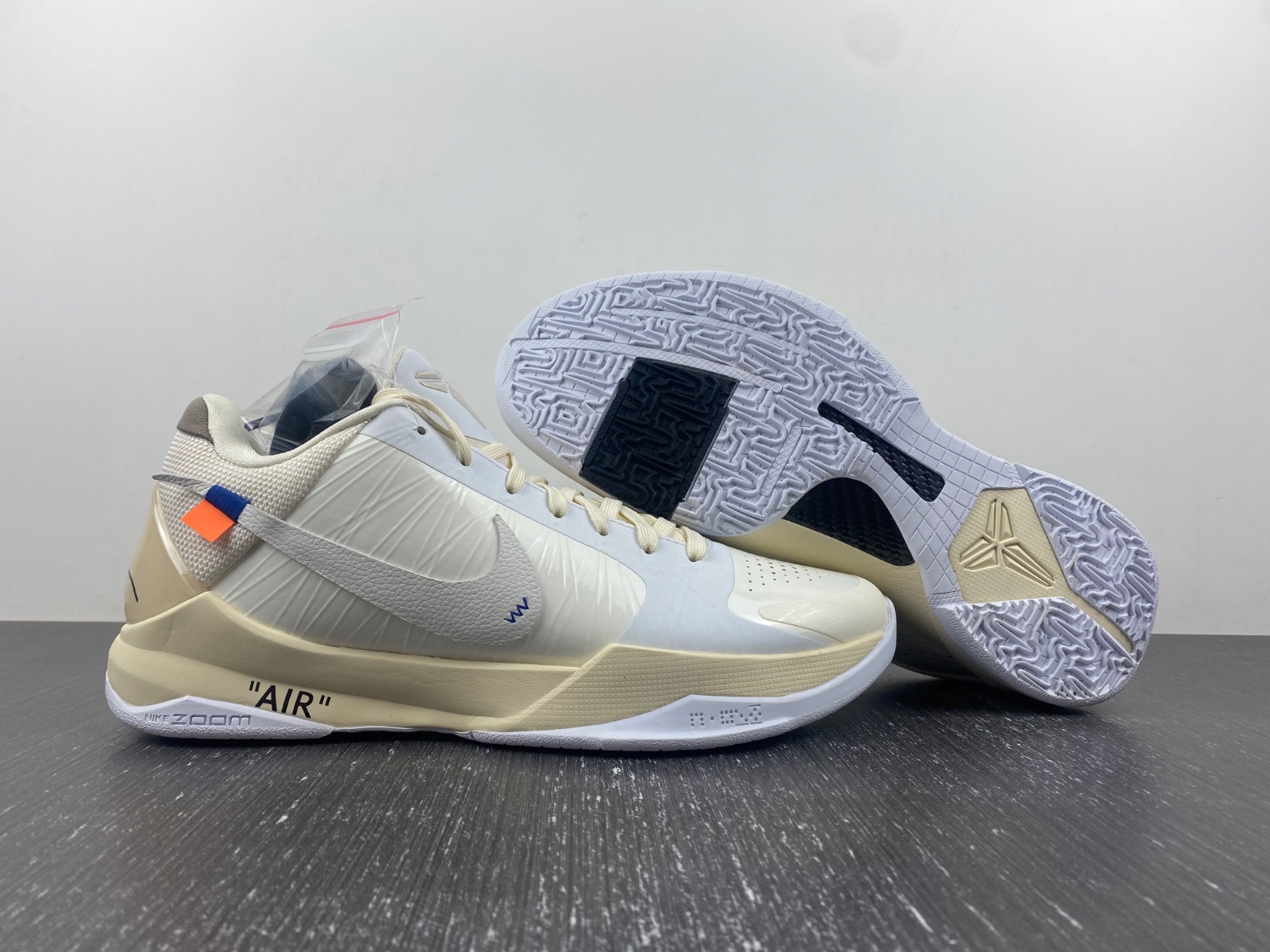 Off-White x Nike Kobe 5 Protro Custom White
