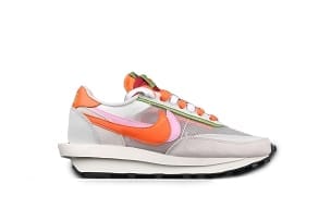 Nike LD Waffle Sacai CLOT Net Orange Blaze