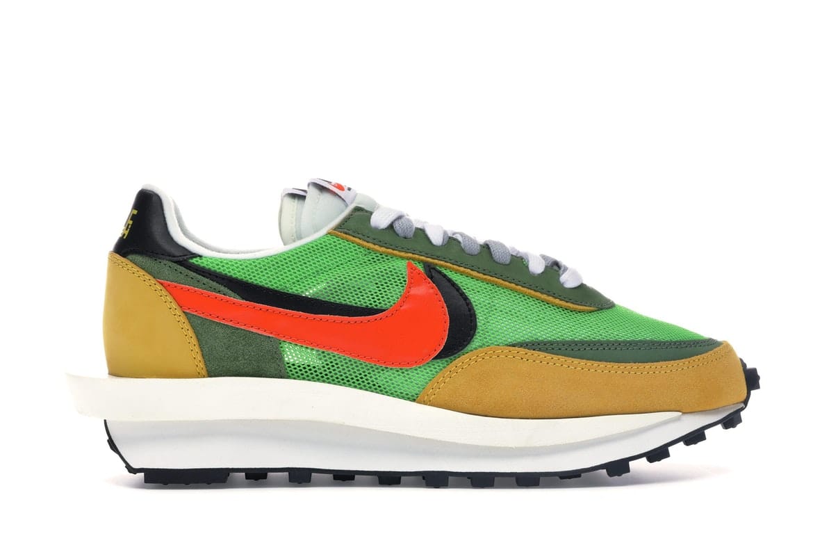 Sacai x Nk LVD Waffle Daybreak, Green Multi