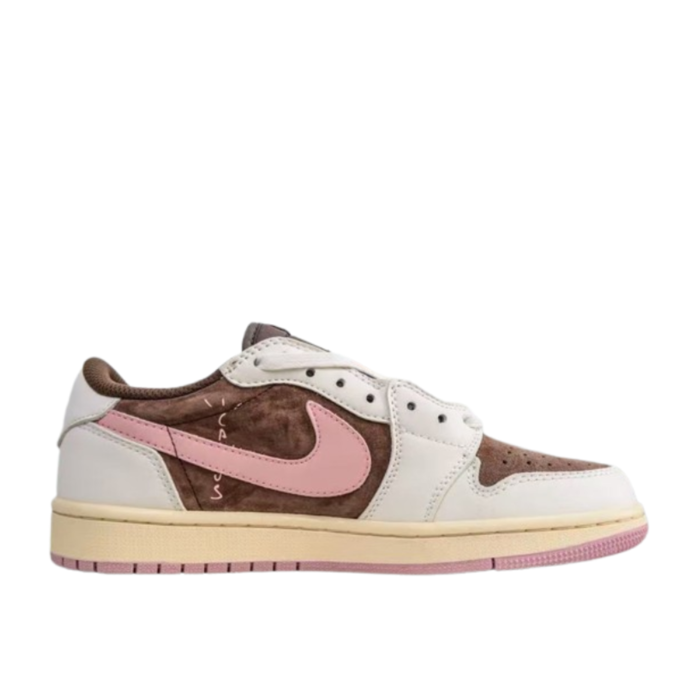Travis Scott x Air Jordan 1 Low OG “Dark Pony/Pink Oxford”