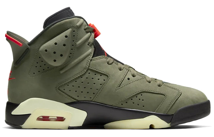 Air Jordan 6 Retro x Travis Scott  Olive