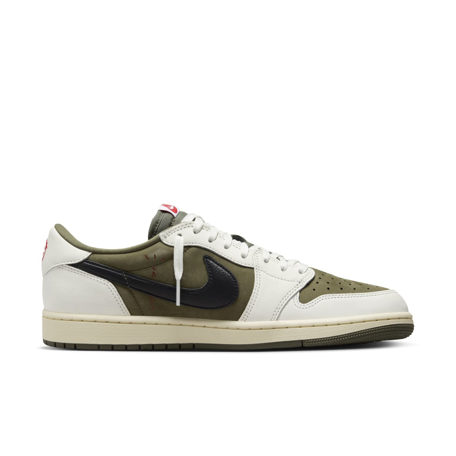 Air Jordan 1 Retro Low OG SP x Travis Scott  Medium Olive