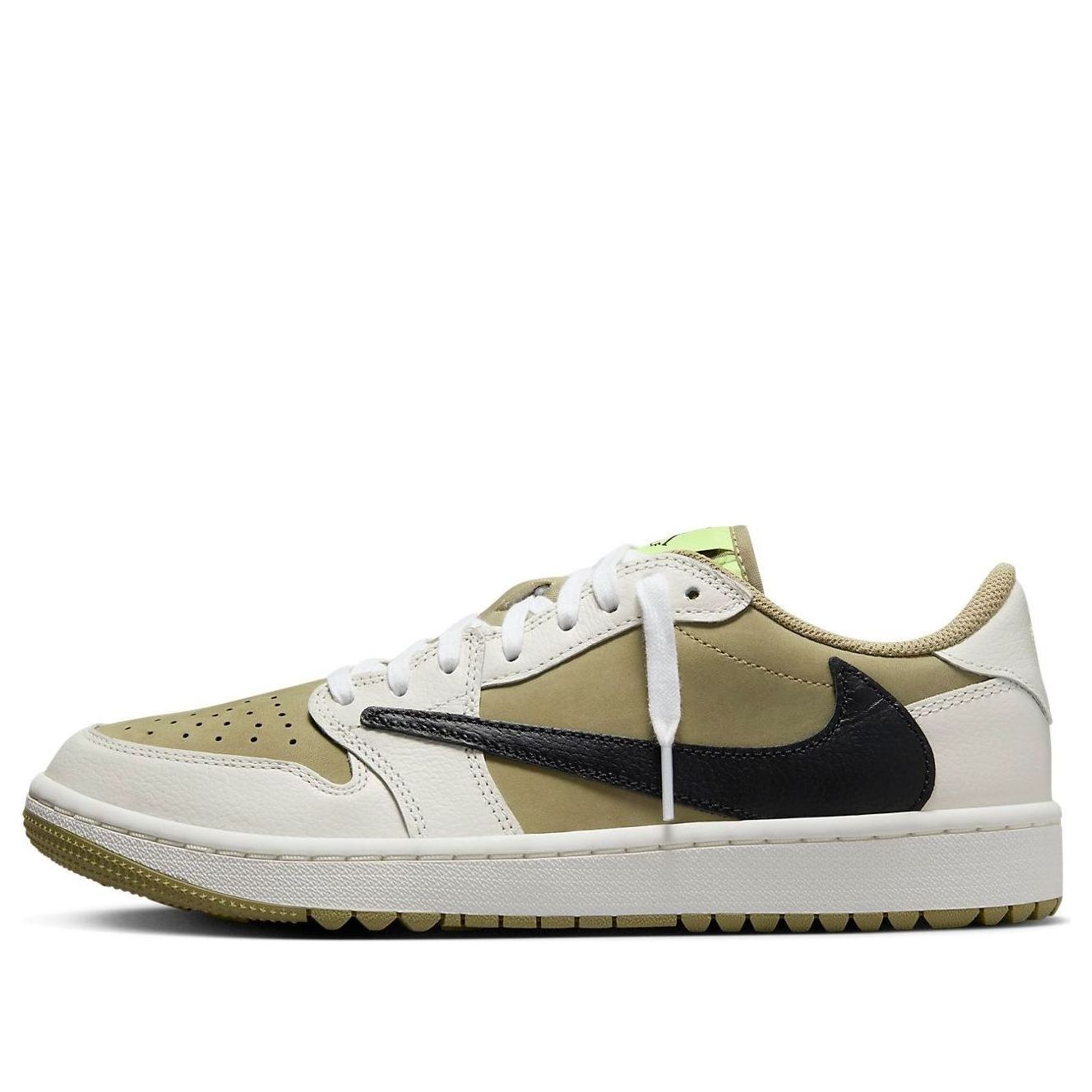 Air Jordan 1 Low Golf x Travis Scott  Olive