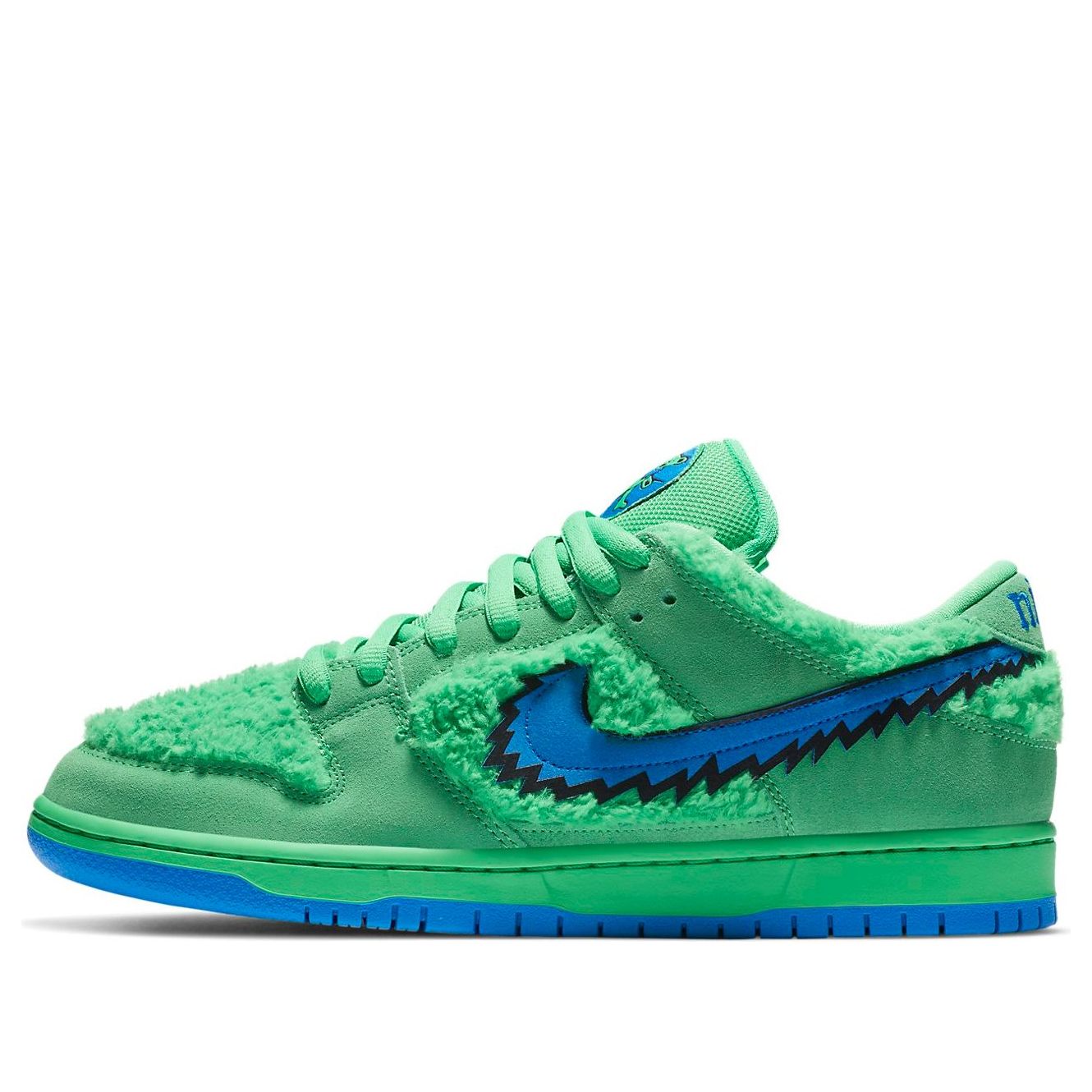 Nike x Grateful Dead SB Dunk Low  Green Bear