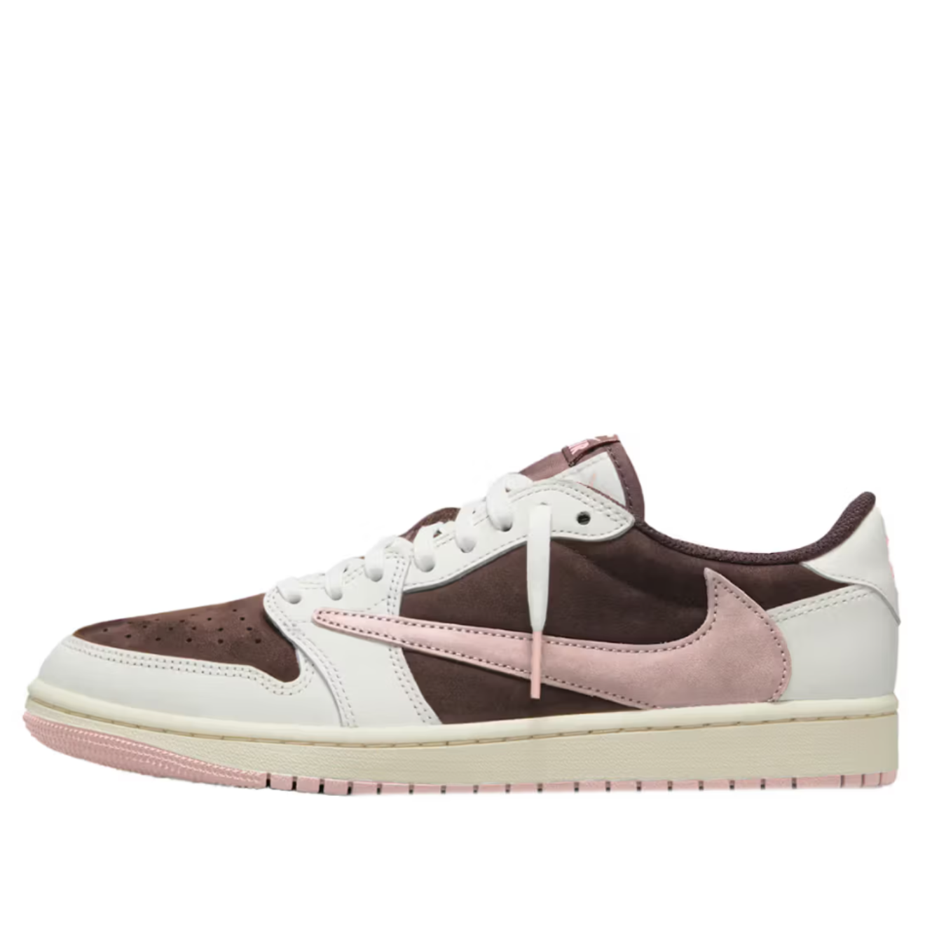 Travis Scott x Air Jordan 1 Low OG “Dark Pony/Pink Oxford”