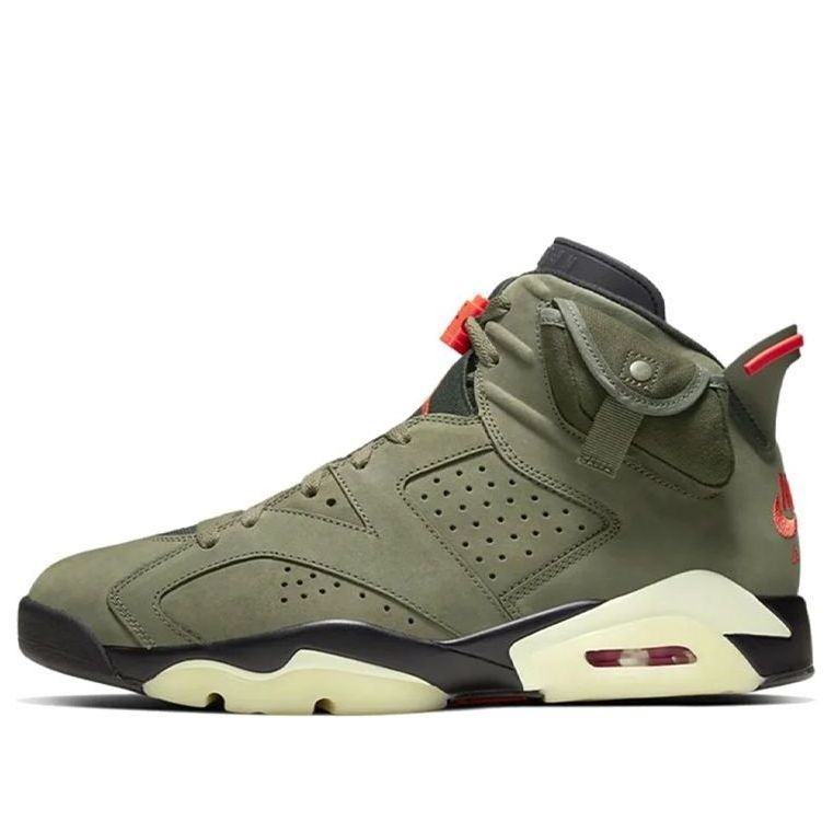 Air Jordan 6 Retro x Travis Scott  Olive
