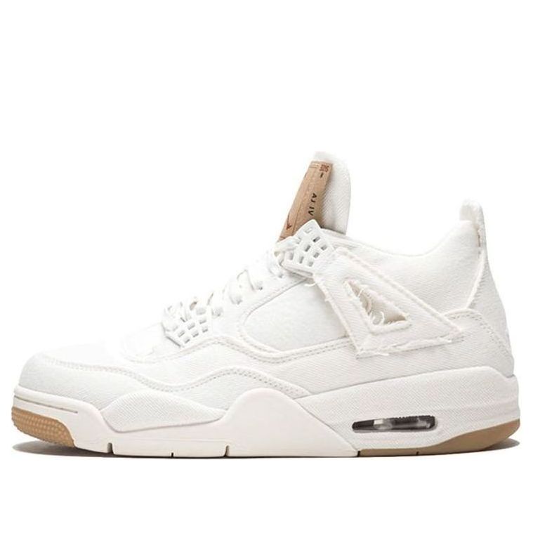 Levi s x Air Jordan 4 Retro White Denim