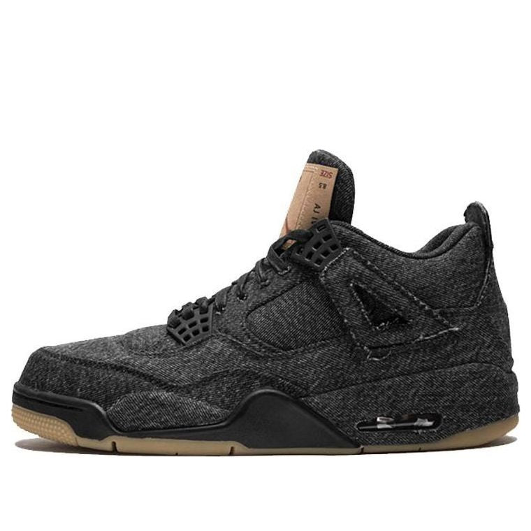 Jordan 4 Retro Levi s Black