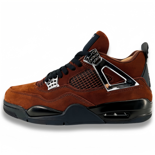Air Jordan 4 Retro Sliver Brown