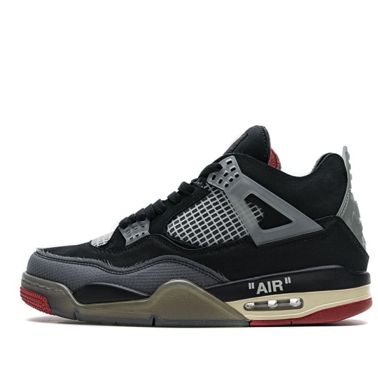 Off-White x Air Jordan 4 Bred