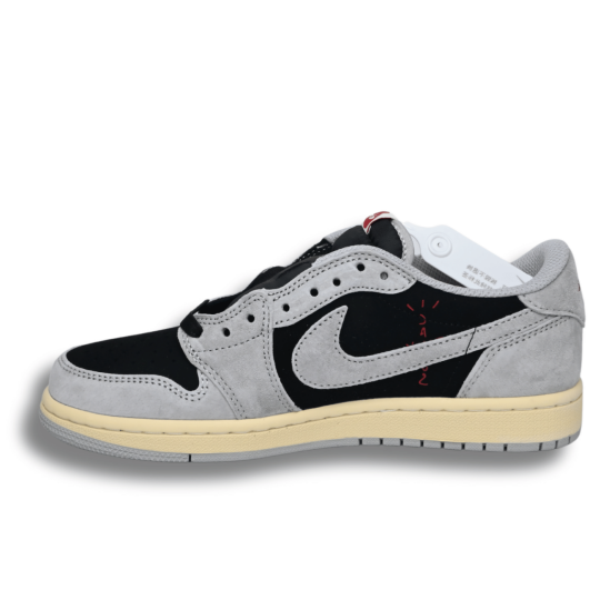 Travis Scott x Air Jordan 1 Low Smoke Grey-Black