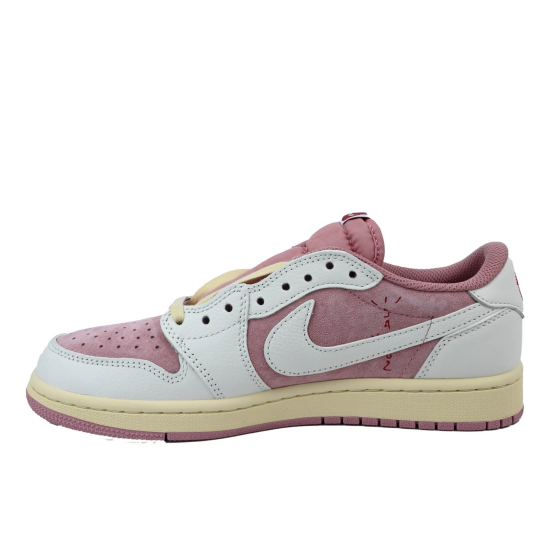 Travis Scott x Air Jordan 1 Low Sail/Shy Pink