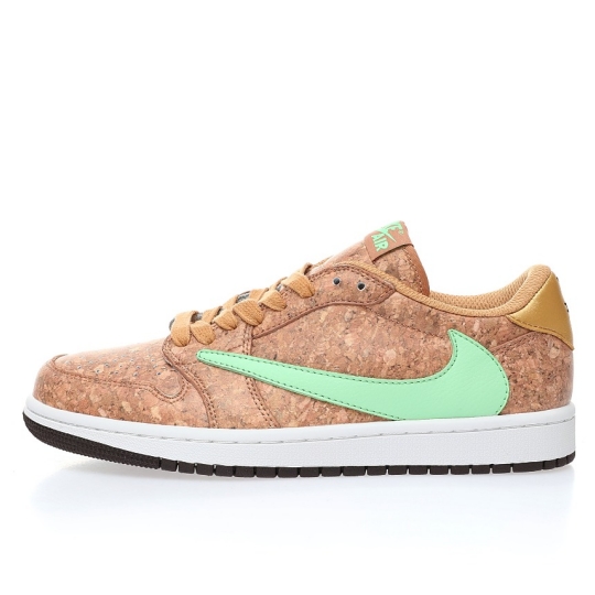 Travis Scott x Air Jordan 1 Brown and Green
