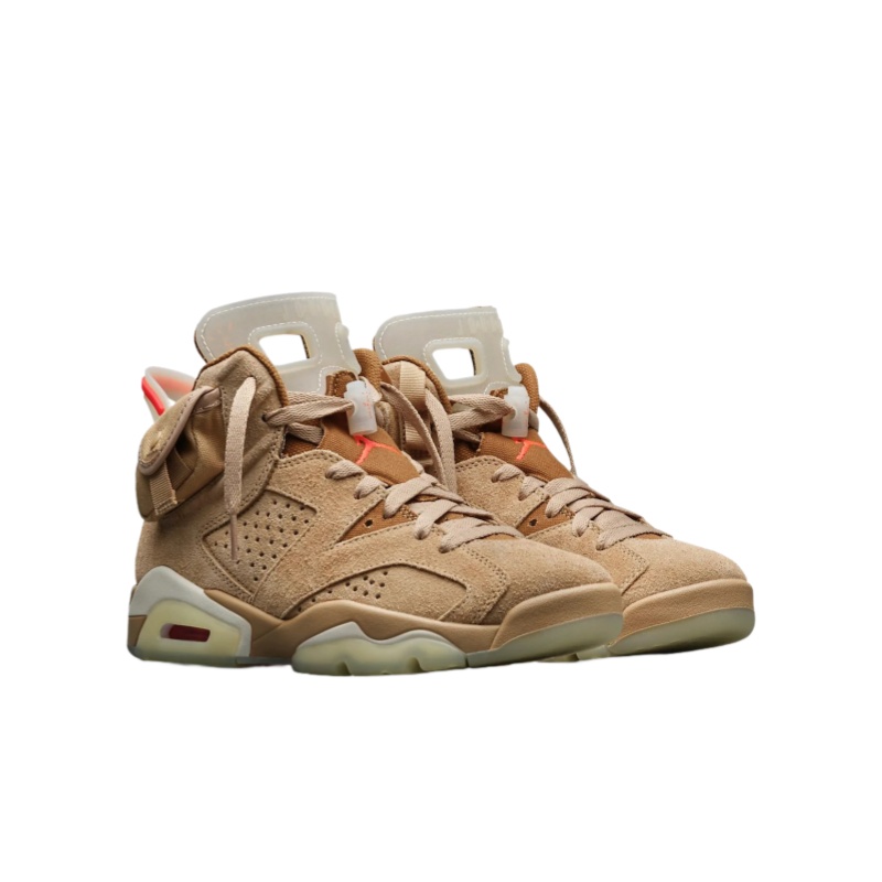 Air Jordan6 Retro x Travis Scott 'British Khaki'