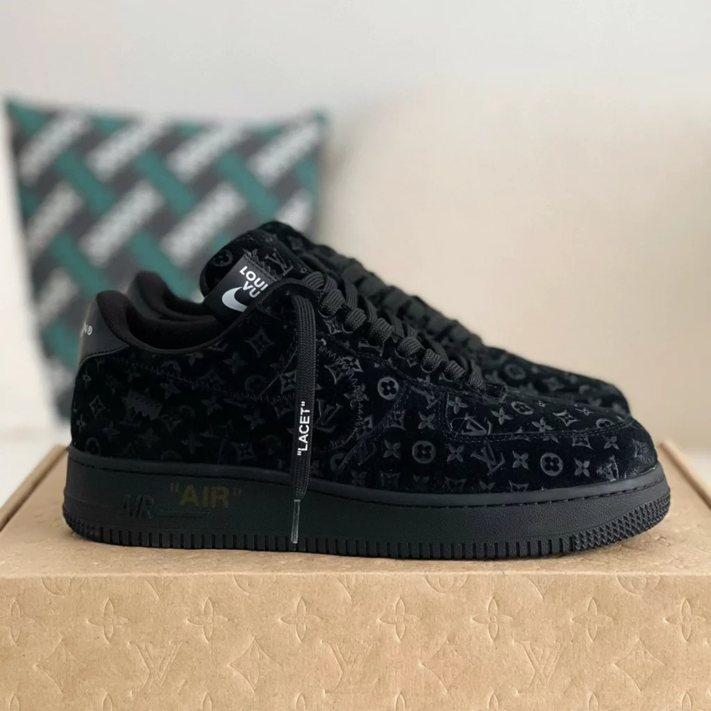 Louis Vuitton x Nike Air Force 1 ‘Black’