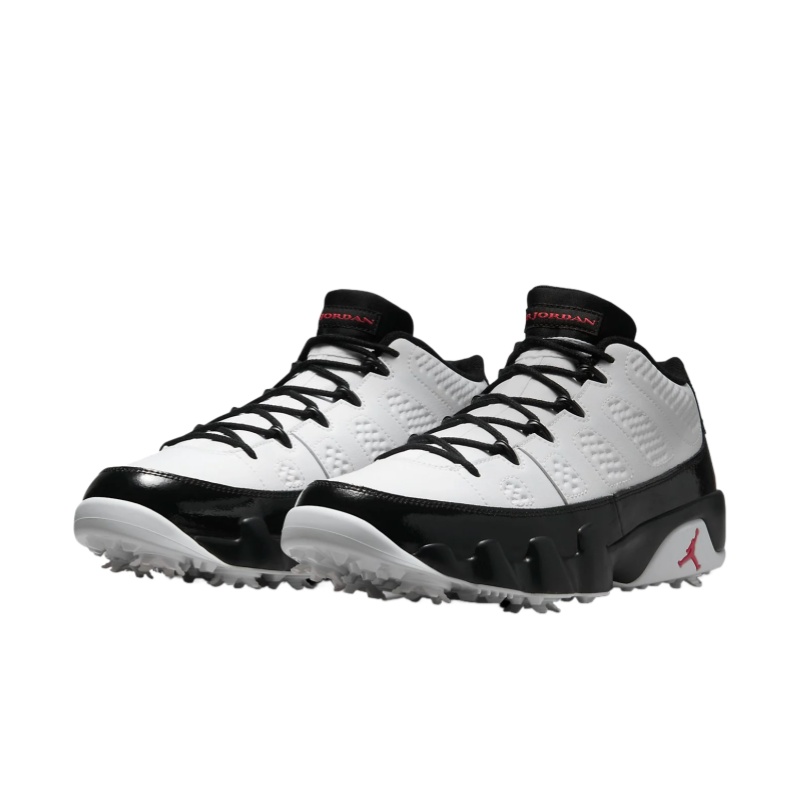 Air Jordan9 Retro Low Golf 'White Black True Red'