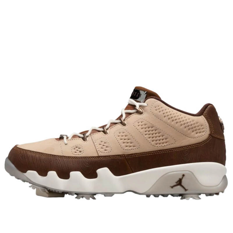 Air Jordan9 Retro Low Golf 'Happy Life Wood Woodgrain'