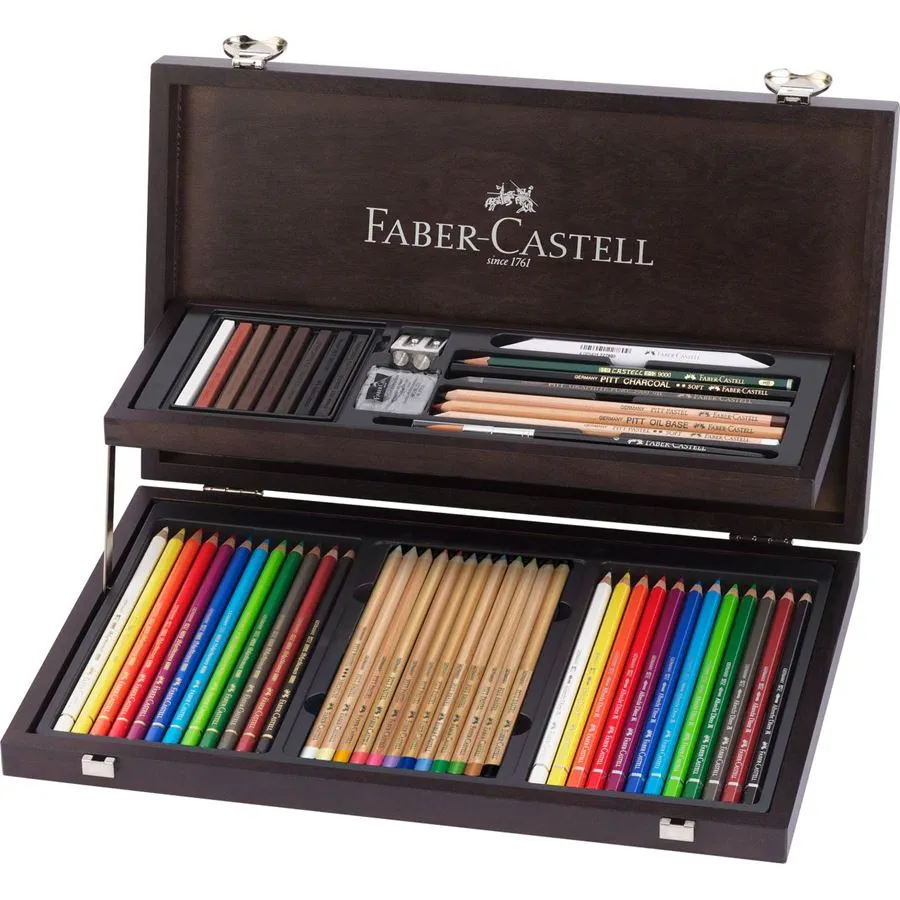 Pitt Artist Pen, Wood Case Set of 90 - #167400