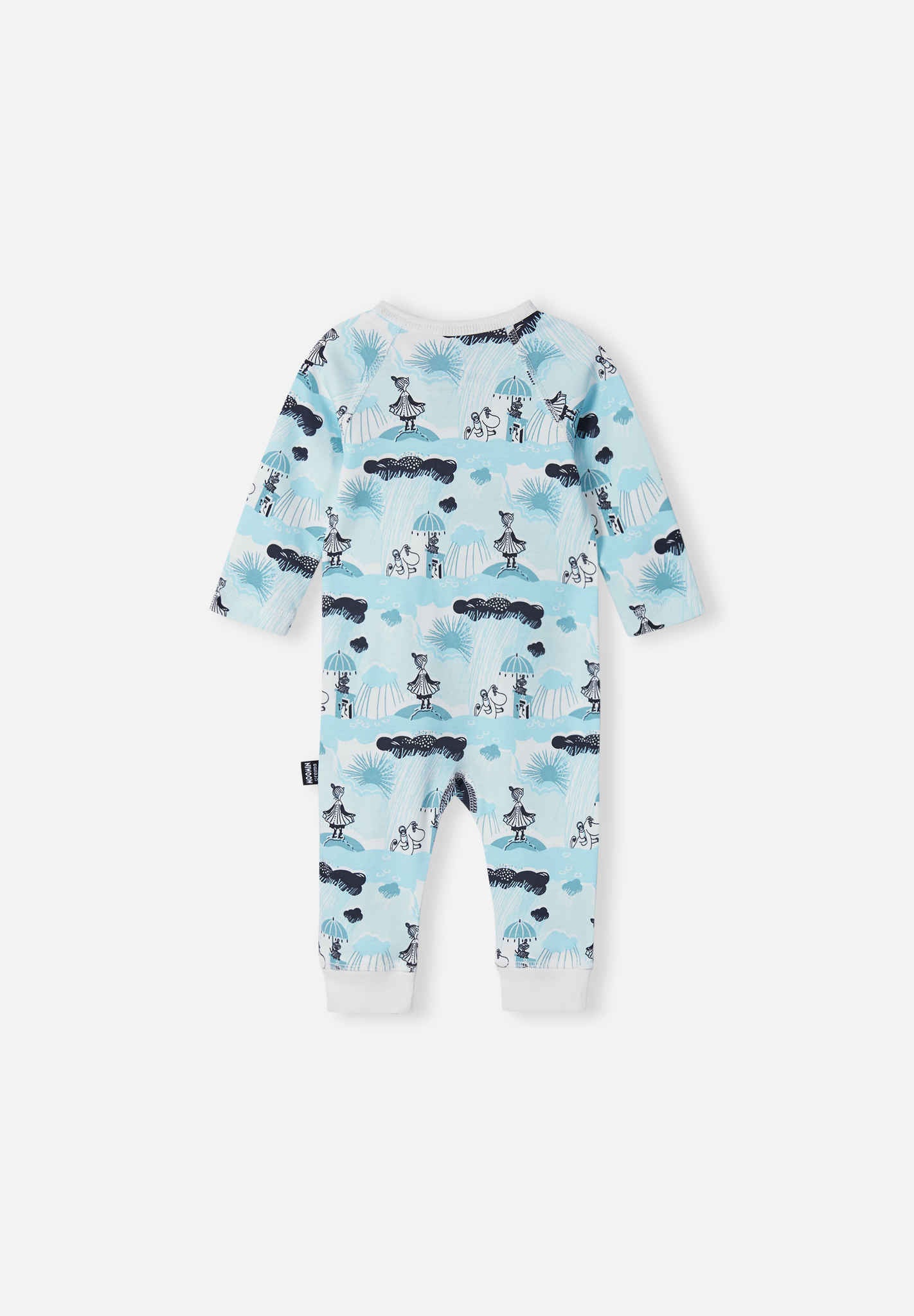 Babies' organic cotton jumpsuit Moomin Tjusande