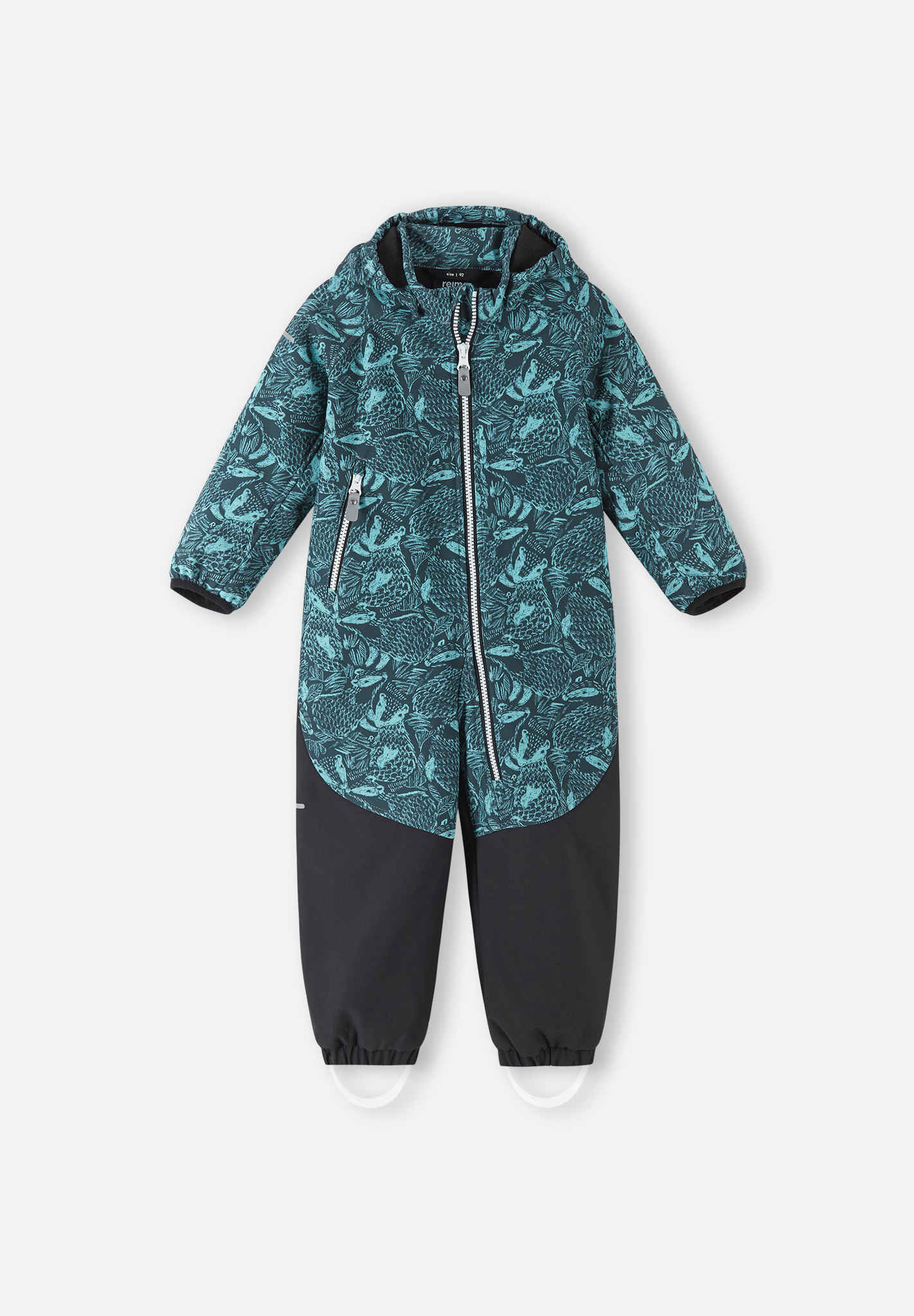 Toddlers' softshell outdoor jumpsuit Mjosa