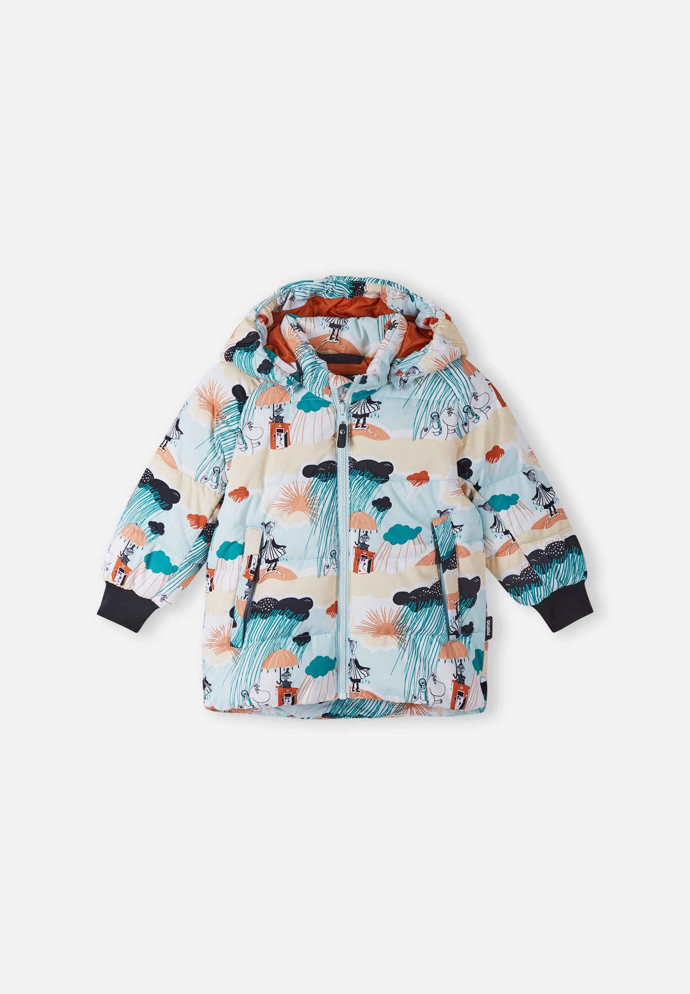 Toddlers' waterproof winter jacket Moomin Lykta