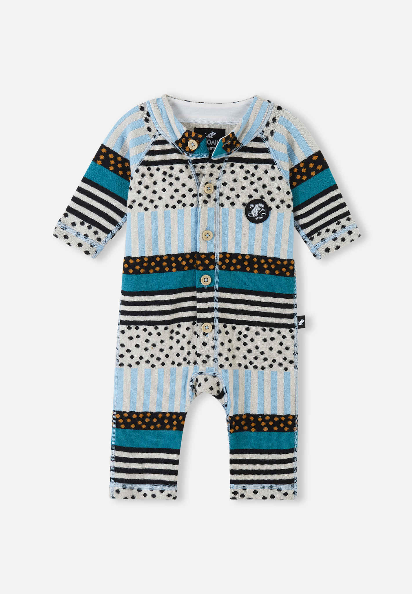 Babies' wool mix onesie Moomin Mysig